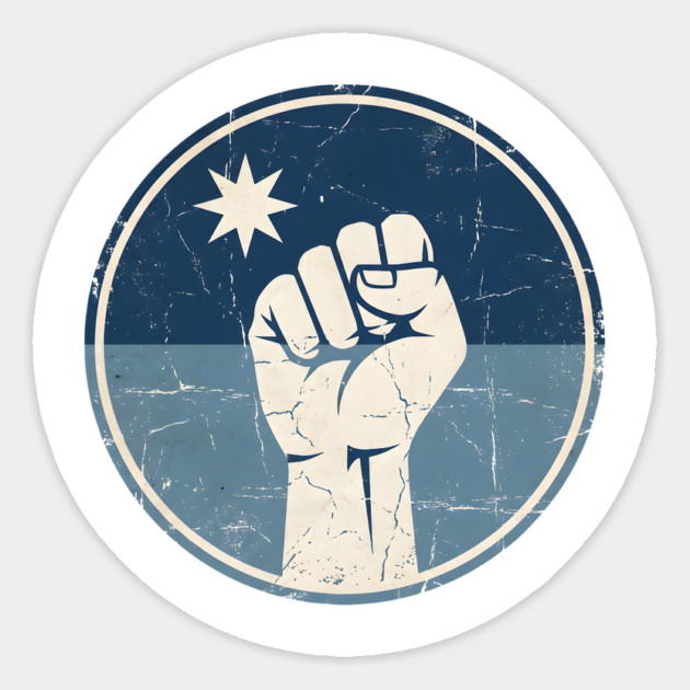 Minnesota Resist Magnet by Creatifly Graphic Tees