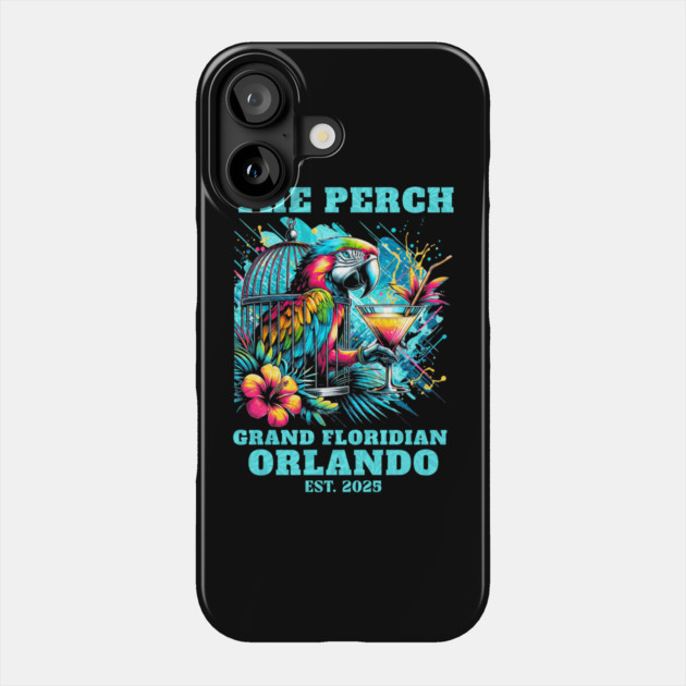 The Perch Bar and Lounge Grand Floridian Orlando Florida Phone Case by Joaddo