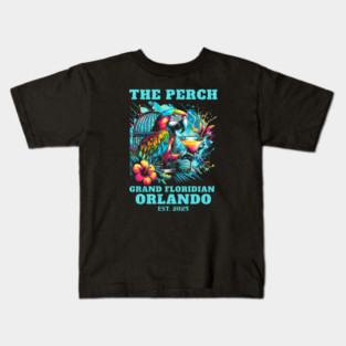 The Perch Bar and Lounge Grand Floridian Orlando Florida Kids T-Shirt