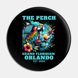 The Perch Bar and Lounge Grand Floridian Orlando Florida Pin