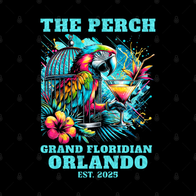 The Perch Bar and Lounge Grand Floridian Orlando Florida by Joaddo