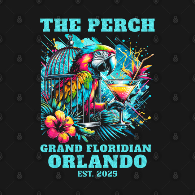 The Perch Bar and Lounge Grand Floridian Orlando Florida by Joaddo