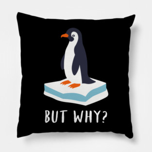 Nihilist Penguin Pillow
