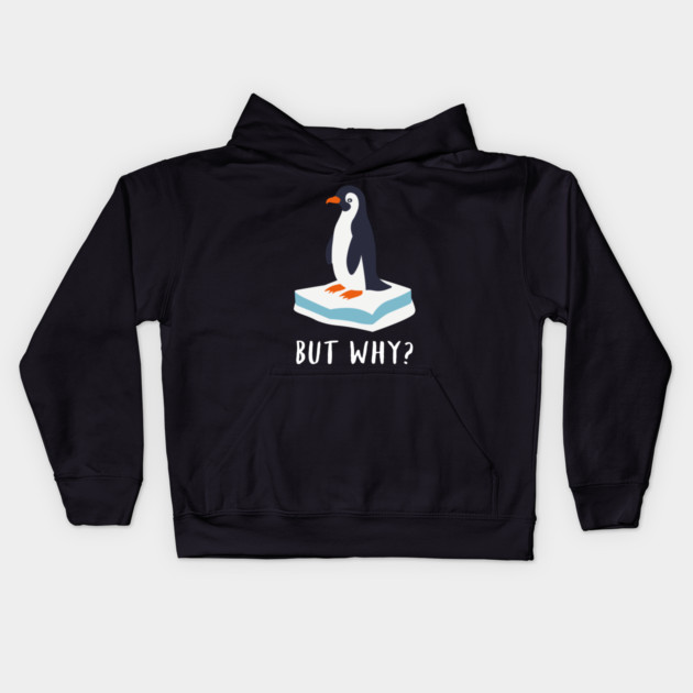 Nihilist Penguin Kids Hoodie by Creatifly Graphic Tees