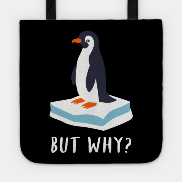 Nihilist Penguin Tote by Creatifly Graphic Tees