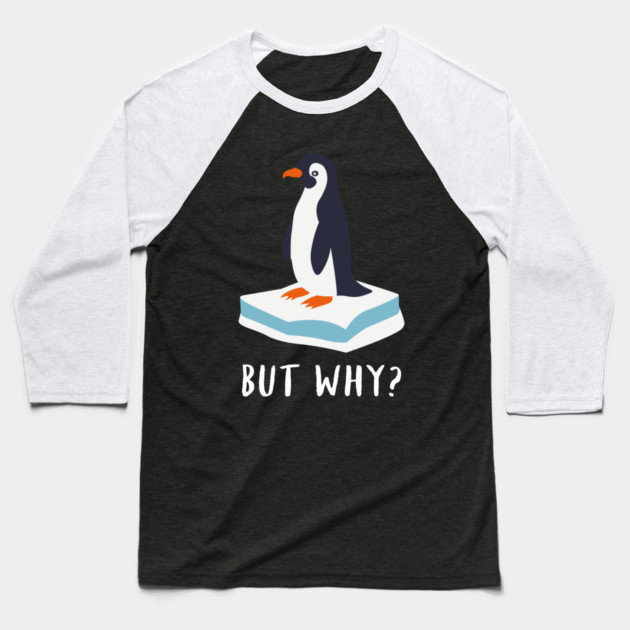 Nihilist Penguin Baseball T-Shirt by Creatifly Graphic Tees
