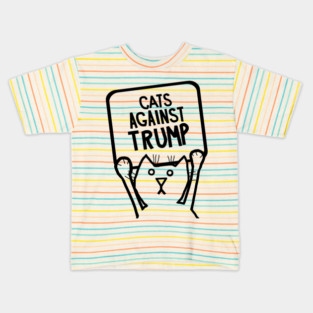 Cats-Against-Trump Kids T-Shirt