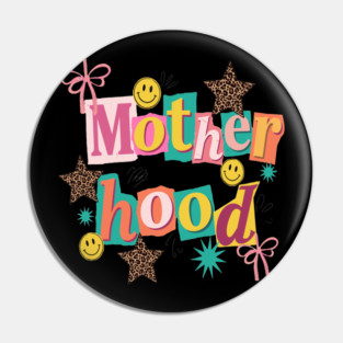 Motherhood T-shirt Pin