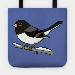 Snowbird Dark-Eyed Junco on Branch Tote