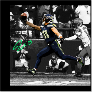 JSN Seattle Seahawks , Jaxon Smith Njigba CATCH Posters and Art
