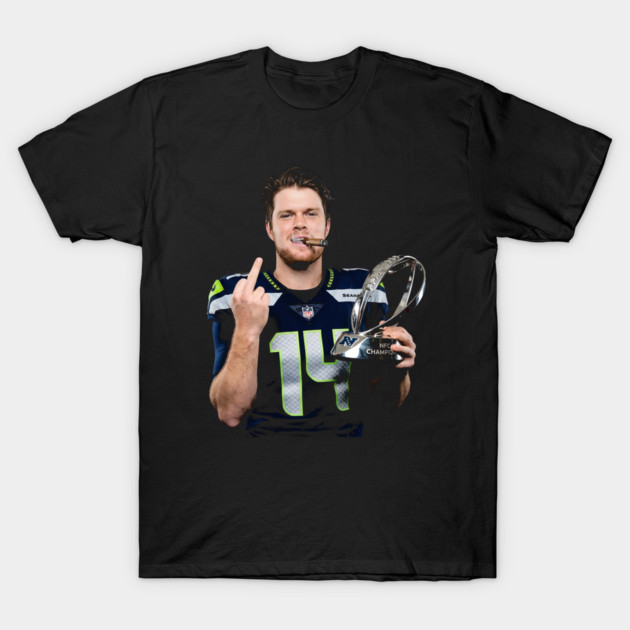 Sam Darnold Trophy Flipping It T-Shirt