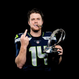 Sam Darnold Trophy Flipping It Socks