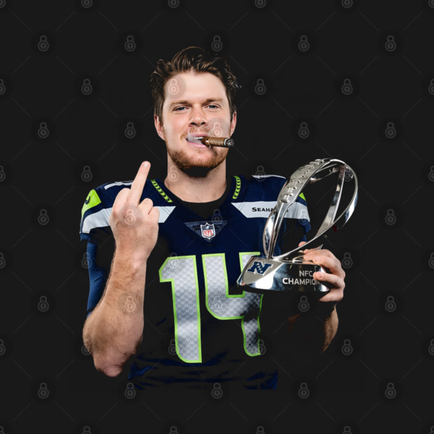 Sam Darnold Trophy Flipping It T-Shirt