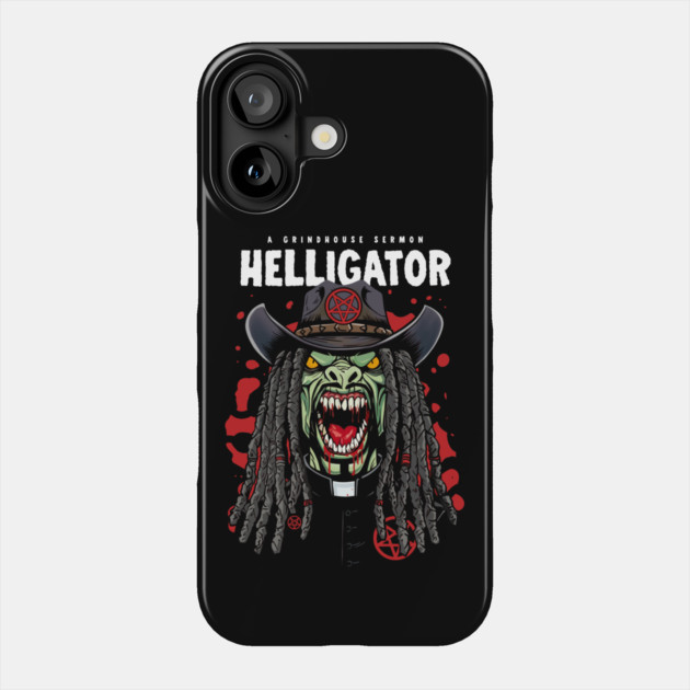 HELLIGATOR Phone Case by artslaves