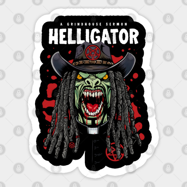 HELLIGATOR Sticker by artslaves