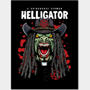 HELLIGATOR Posters and Art