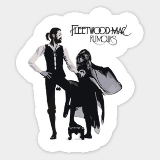 Fleetwood Mac Rumours Album Art Sticker