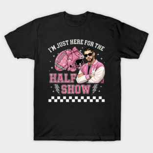 Bad Bunny Super Bowl 2026 Halftime Show Pink Coquette T-Shirt