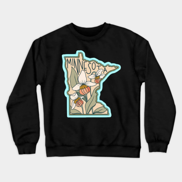 Minnesota Crewneck Sweatshirt by dtr_art