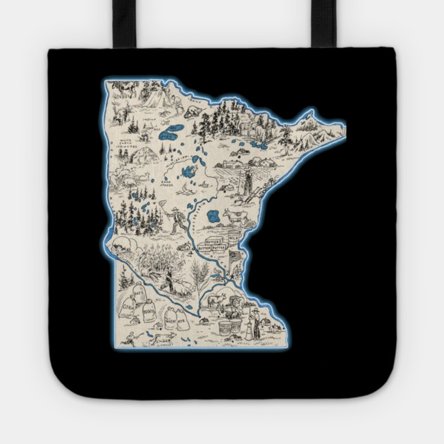 Minnesota Tote by dtr_art