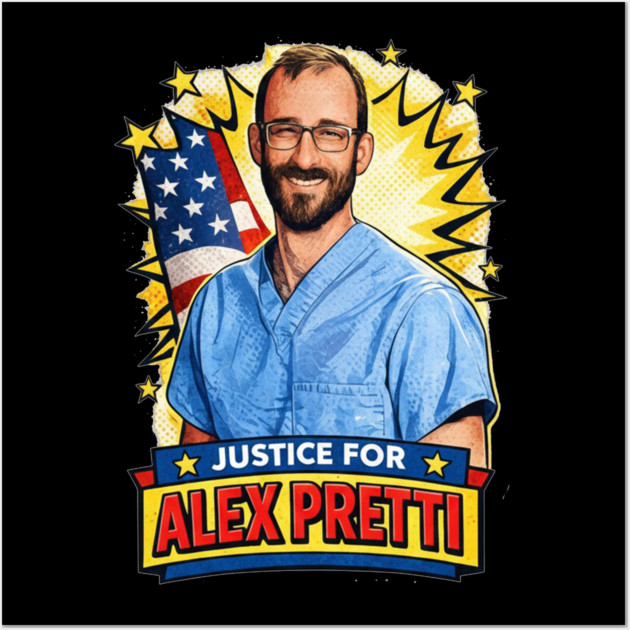 Alex Pretti Wall Art by dtr_art