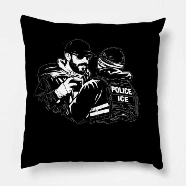 Alex Pretti Pillow by dtr_art