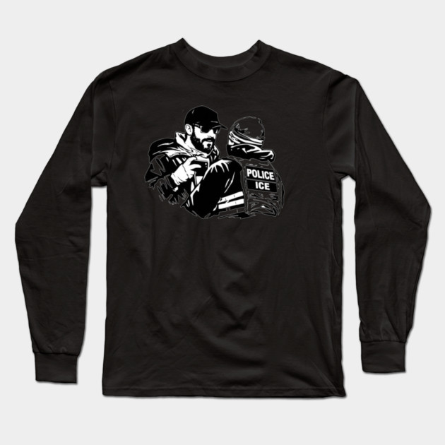 Alex Pretti Long Sleeve T-Shirt by dtr_art