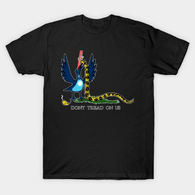 Don't-Tread-On-Us T-Shirt by dtr_art