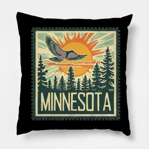 Minnesota Pillow by dtr_art