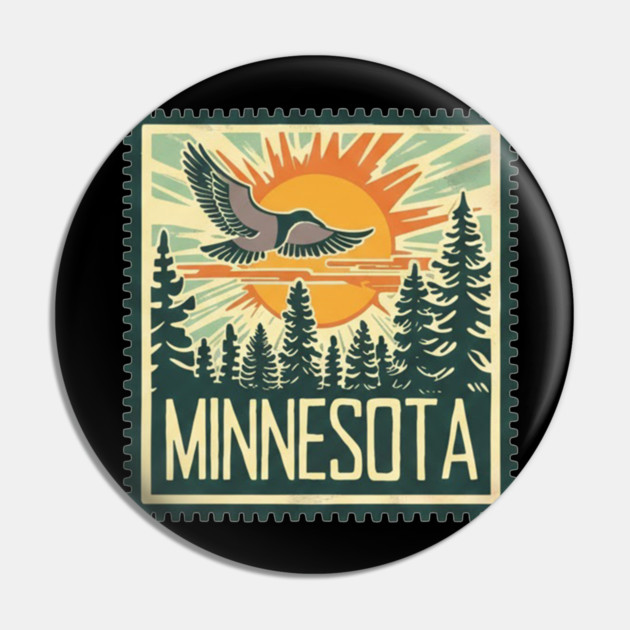 Minnesota Pin by dtr_art