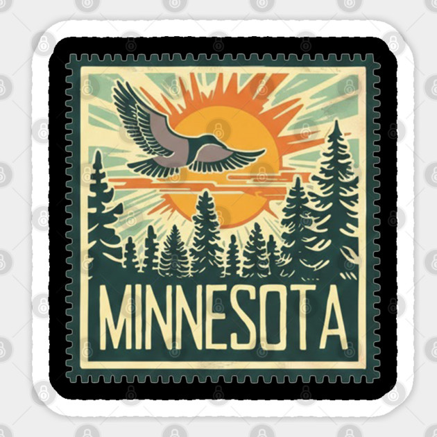 Minnesota Sticker by dtr_art