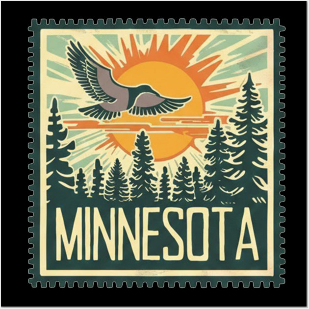 Minnesota Wall Art by dtr_art