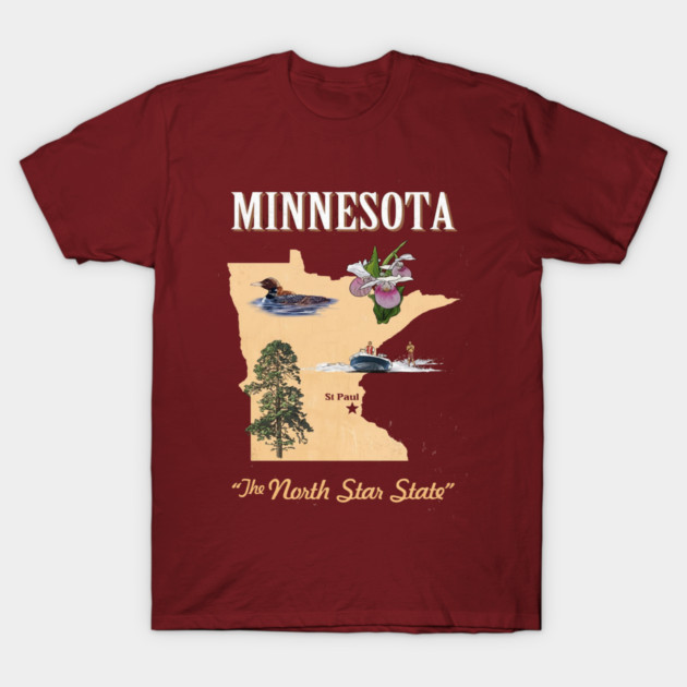 Minnesota T-Shirt by dtr_art