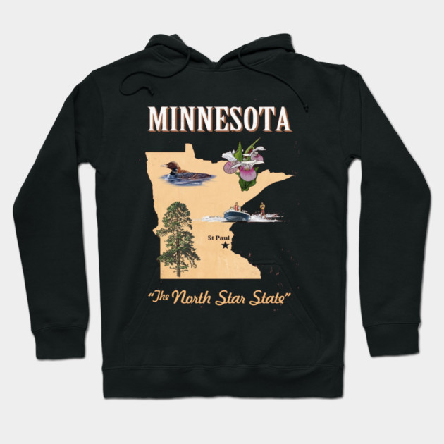 Minnesota Hoodie by dtr_art