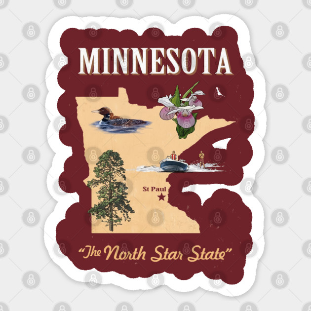 Minnesota Sticker by dtr_art