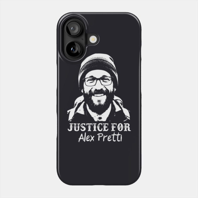 Justice For Alex Pretti — Murdered By ICE Phone Case by Charles's Store 8