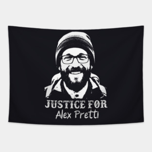 Justice For Alex Pretti — Murdered By ICE Tapestry