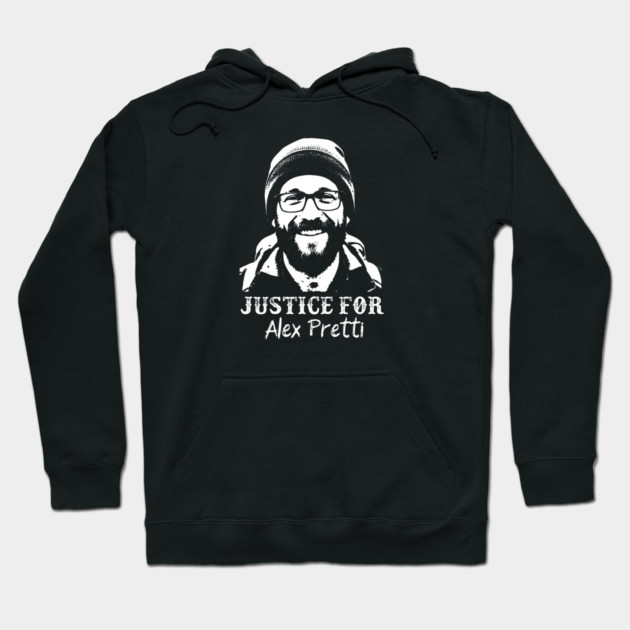 Justice For Alex Pretti — Murdered By ICE Hoodie by Charles's Store 8
