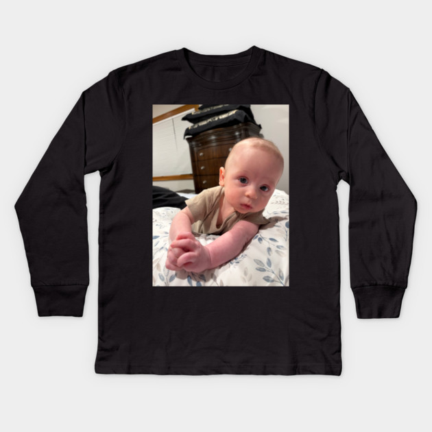 Mario Kids Long Sleeve T-Shirt by drewreynoldssss