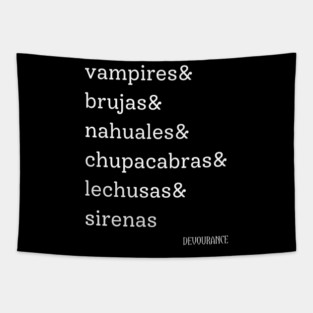 A love letter to monsters. Tapestry