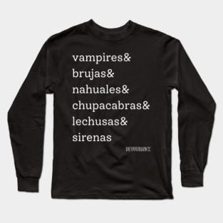 A love letter to monsters. Long Sleeve T-Shirt