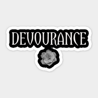 DEVOURANCE Shirt Sticker