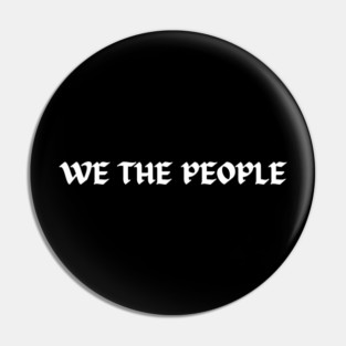 We The People Pin