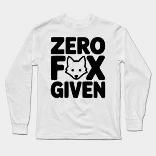 Zero Fox Given Long Sleeve T-Shirt