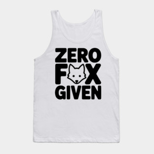Zero Fox Given Tank Top