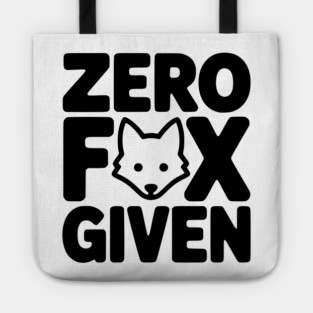 Zero Fox Given Tote
