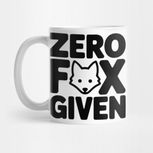 Zero Fox Given Mug