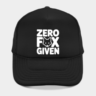 Zero Fox Given Hat