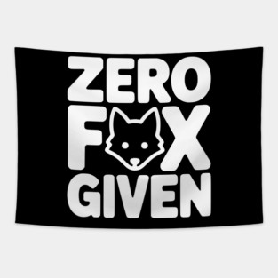 Zero Fox Given Tapestry