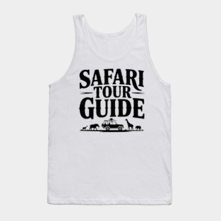 Safari Tour Guide Tank Top